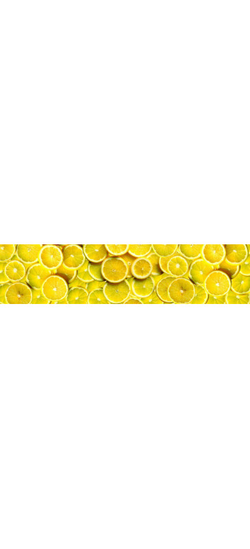Кухонный фартук (стеновая панель) Лимон - фото