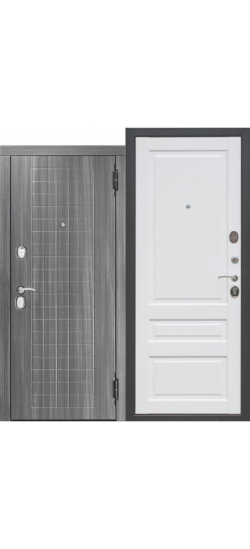 Входная металлическая дверь 10,5 см GARDA МДФ/МДФ Царга с МДФ панелями - фото