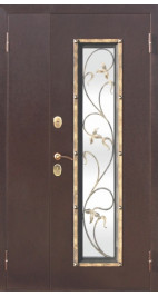 нестандартная (коттеджная со стеклопакетом) Венеция 1200 Венге