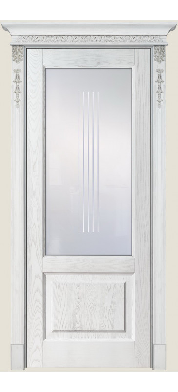 Дверное полотно Рубенс Массив ясеня - фото